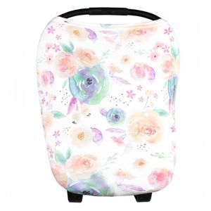 Copper pearl bloom multi use baby cover.